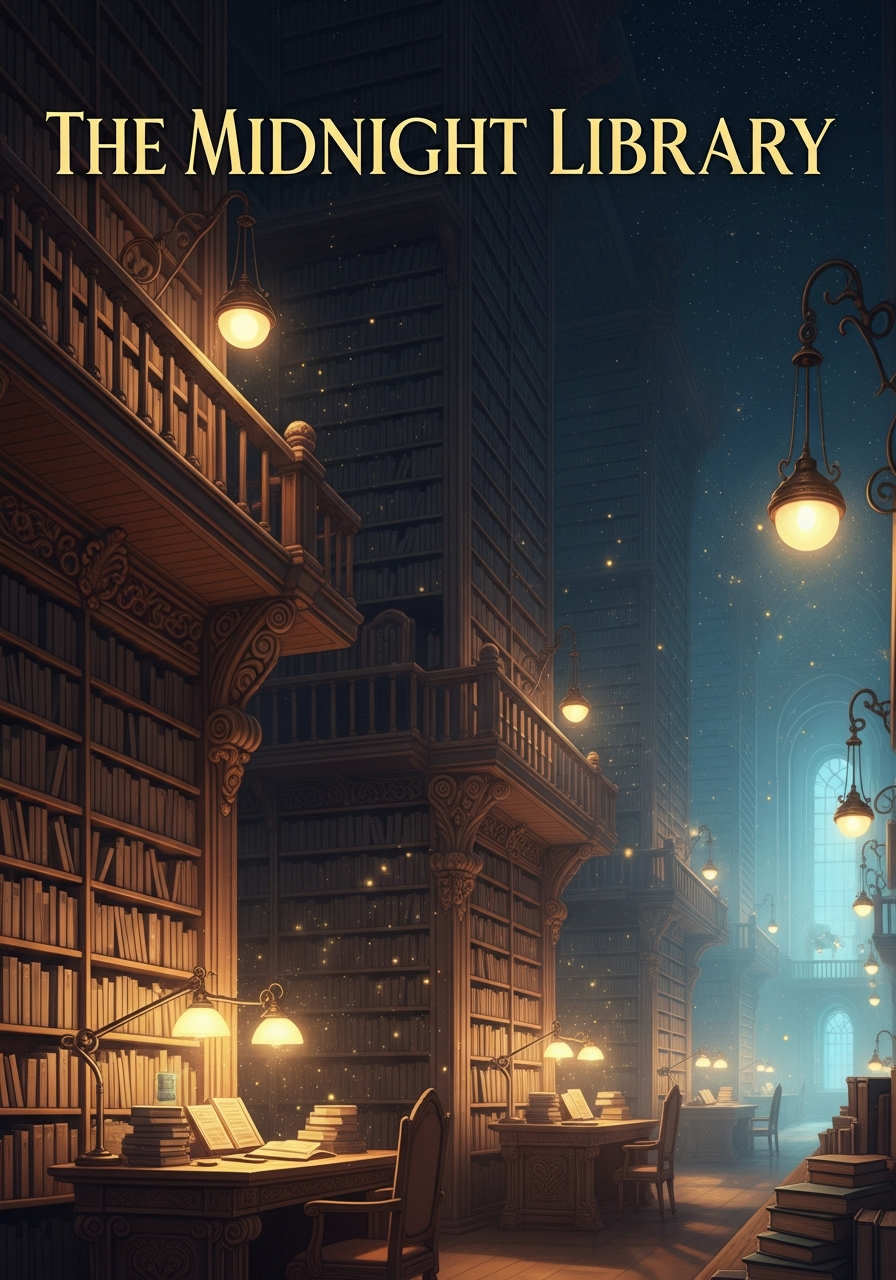 The Midnight Library book cover